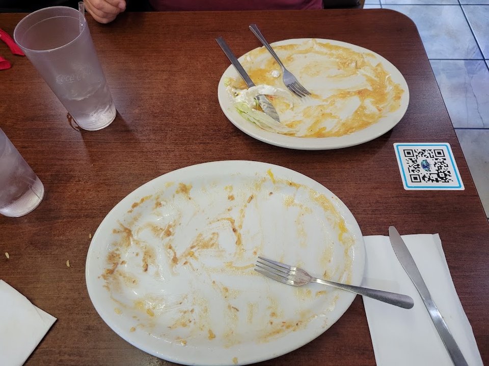 Two Crab Enchiladas Ala Cat